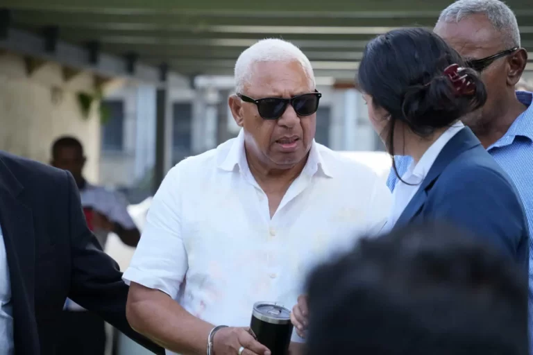 Fiji’s ex PM and top cop on bail