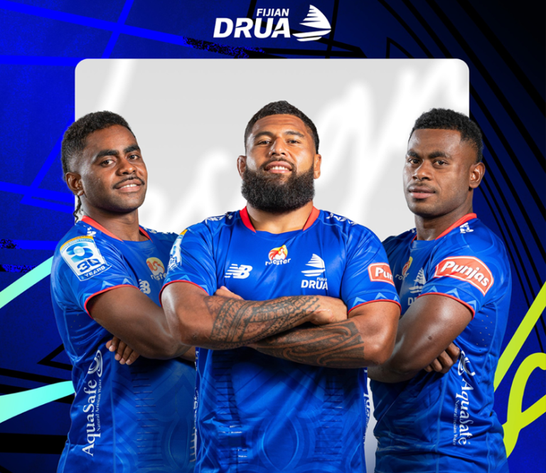 Fijian Drua lock in trio
