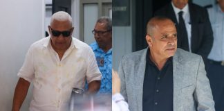 Former Fijian PM, police chief in custody on treason claims