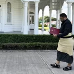 Tonga PM Lord Fakafanua holds first constitutional briefing with King Tupou VI