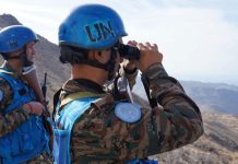 UN peacekeeping patrols suspended along Lebanon-Israel Blue Line