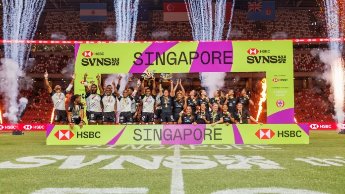 HSBC SVNS: Fiji and New Zealand claim Singapore titles