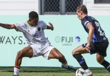 Vanuatu United FC and Auckland FC battle to goalless draw