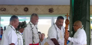 Alapati Pita Tavite sworn in as 12th Ulu o Tokelau