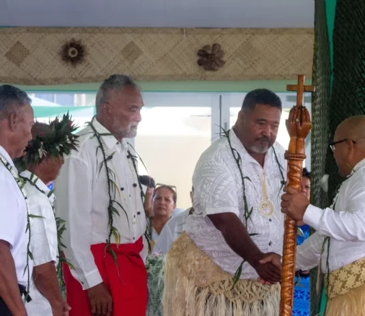 Alapati Pita Tavite sworn in as 12th Ulu o Tokelau