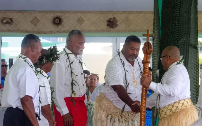 Alapati Pita Tavite sworn in as 12th Ulu o Tokelau