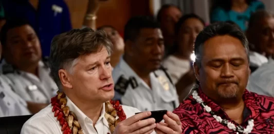 Middle East conflict ‘doesn’t stop American diplomacy’ in Pacific, top U.S official says