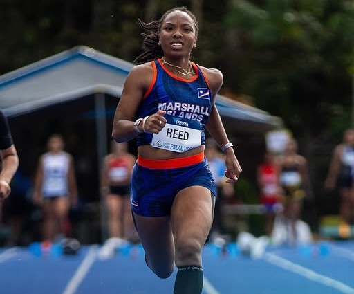 Olivia Reed soars to new Marshall Islands long jump record in Boston