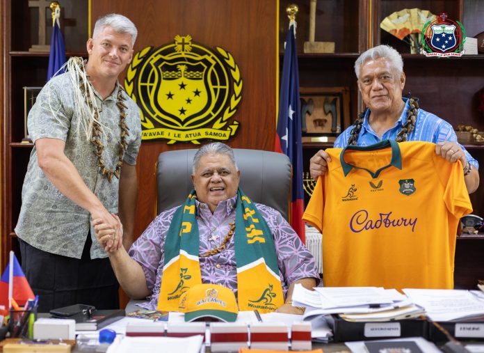 Rugby Australia unveils $150 million Veimoana partnership to boost Samoa and Pacific rugby