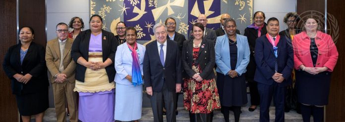 Pacific Ministers for Women Meet UN Secretary General
