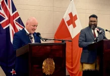 New Zealand pledges $30m support as PM Luxon visits Tonga