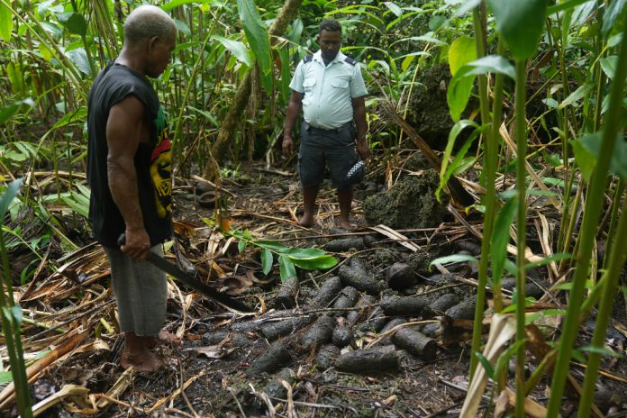 Decaying World War II bombs in Solomon Islands releasing toxic chemicals, new research finds