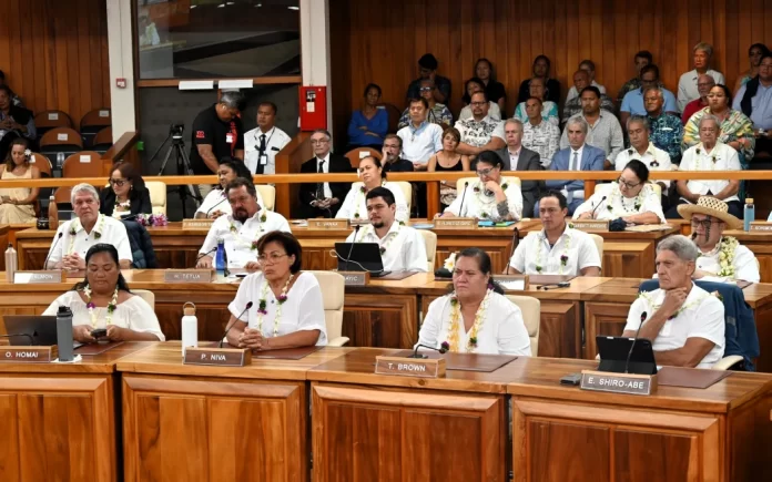 French Polynesia’s legislature shows new shape, more divisions
