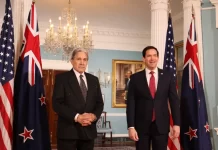 Winston Peters tells US secretary of state Marco Rubio of Iran war impact on NZ