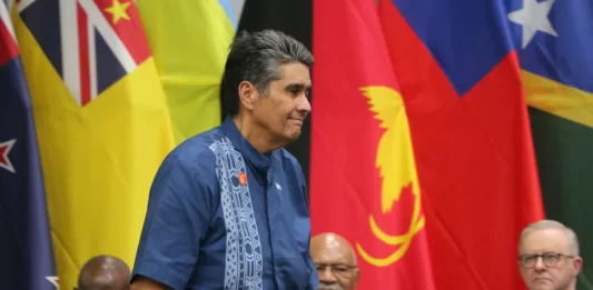 Palauan leader Whipps makes historic first state visit to New Zealand