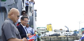 Tuvalu boosts Maritime Security with new Patrol vessel from Japan, UNODC