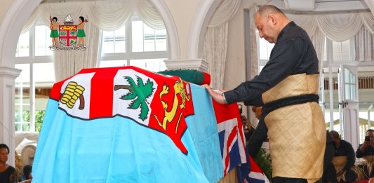 Tongan King Tupou VI pays final respects to Ratu Epeli Nailatikau