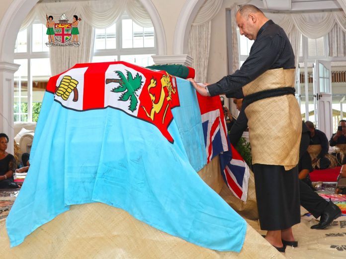 Tongan King Tupou VI pays final respects to Ratu Epeli Nailatikau