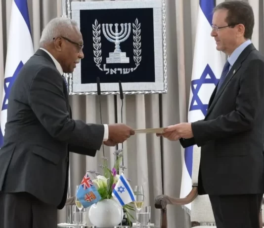 Small nations, strong ties: Fiji’s Ambassador talks faith, friendship, and Israel