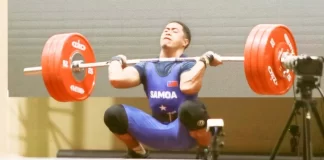 Pacific Mini Games Golden boy John Tafi sets new Oceania record