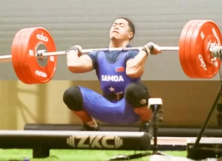 Pacific Mini Games Golden boy John Tafi sets new Oceania record