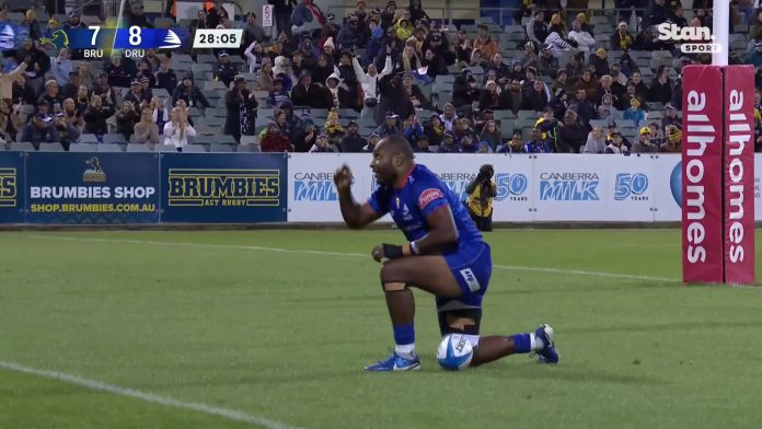 Brumbies shellshocked after Drua ruin Wright’s return