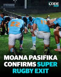 Moana Pasifika confirm Super rugby exit