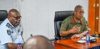 Live rounds, pistol magazine discovered, not part of Fiji Military inventory