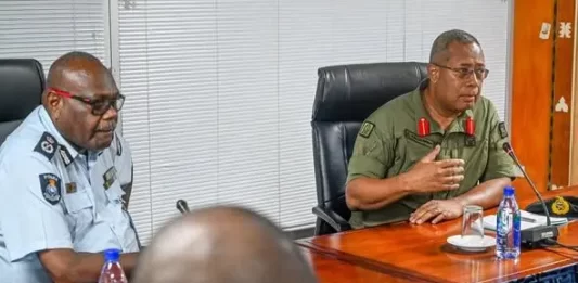 Live rounds, pistol magazine discovered, not part of Fiji Military inventory