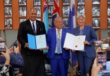 Fiji and Australia ratify Pacific Resilience Facility