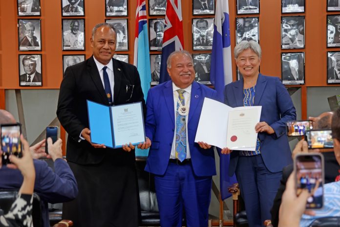 Fiji and Australia ratify Pacific Resilience Facility