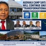 Agovaka camp says PM bid will continue GNUT “transformational vision”