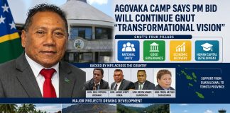 Agovaka camp says PM bid will continue GNUT “transformational vision”