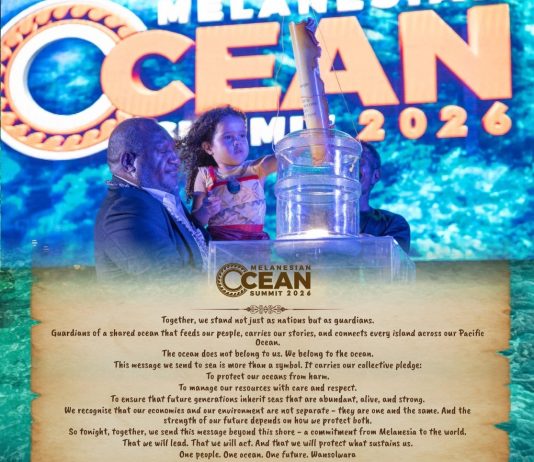 Melanesian Ocean Summit: Message in a bottle