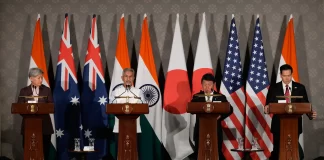 Quad ministers announce new Indo-Pacific initiatives on maritime security and energy