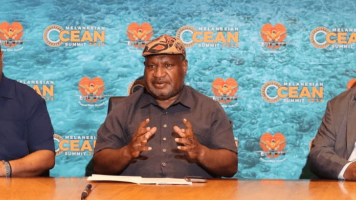 PNG PM Marape welcomes Leaders to Melanesian Ocean Summit