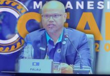 Palau pushes blue economy at Melanesia Ocean Summit