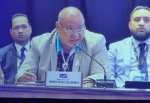 Marshall Islands stresses community role in ocean protection