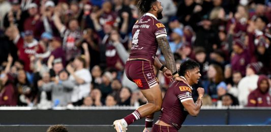 Queensland force State of Origin decider after 44 24 rampant win