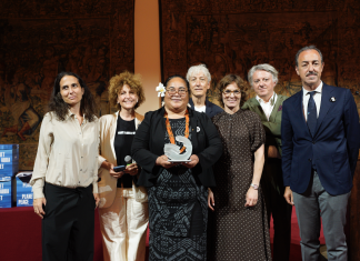 Tuvalu receives the Planet Aqua Award for blue communities leadership at Venice Climate Week 2026
