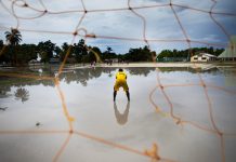 This may be our last chance’: rising sea levels threaten Kiribati’s World Cup dream