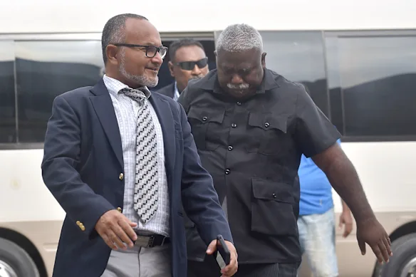 Albanese launches bid for ambitious Solomon Islands treaty to counter China