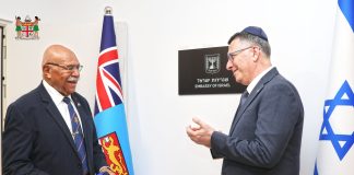 Israel opens Embassy in Suva as Fiji and Israel deepen relations