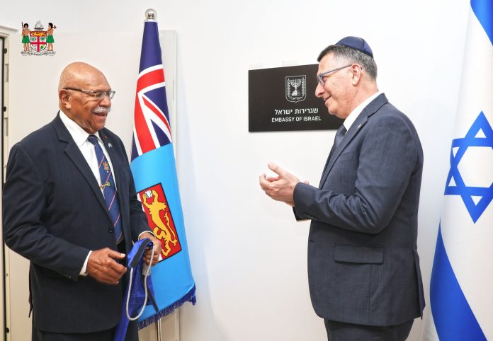 Israel opens Embassy in Suva as Fiji and Israel deepen relations