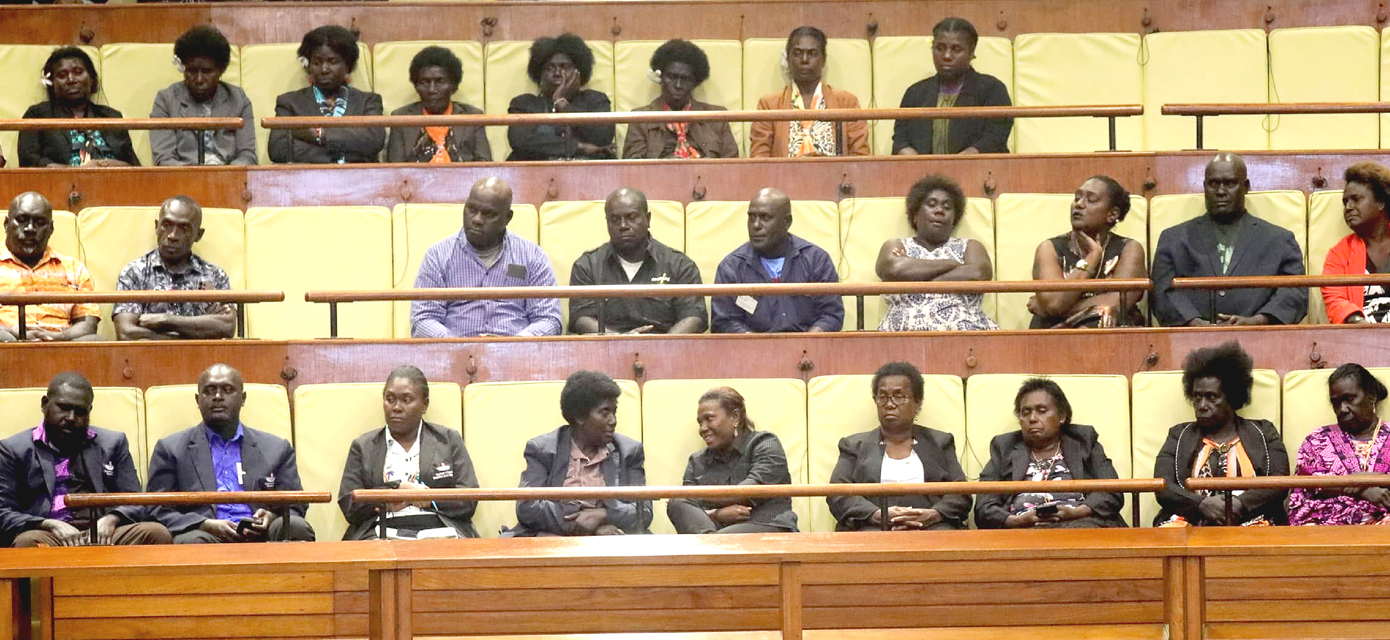 Bougainville-Delegation