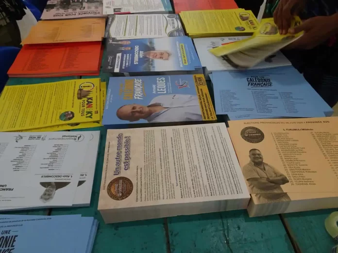 3.2 million leaflets for New Caledonian voters