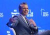 Hegseth tones down warnings about China but says U.S remains committed to Pacific security