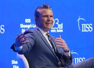 Hegseth tones down warnings about China but says U.S remains committed to Pacific security