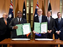 Australia, PNG push ahead with Pukpuk treaty as Wong backs U.S-Iran Deal
