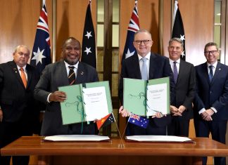 Australia, PNG push ahead with Pukpuk treaty as Wong backs U.S-Iran Deal